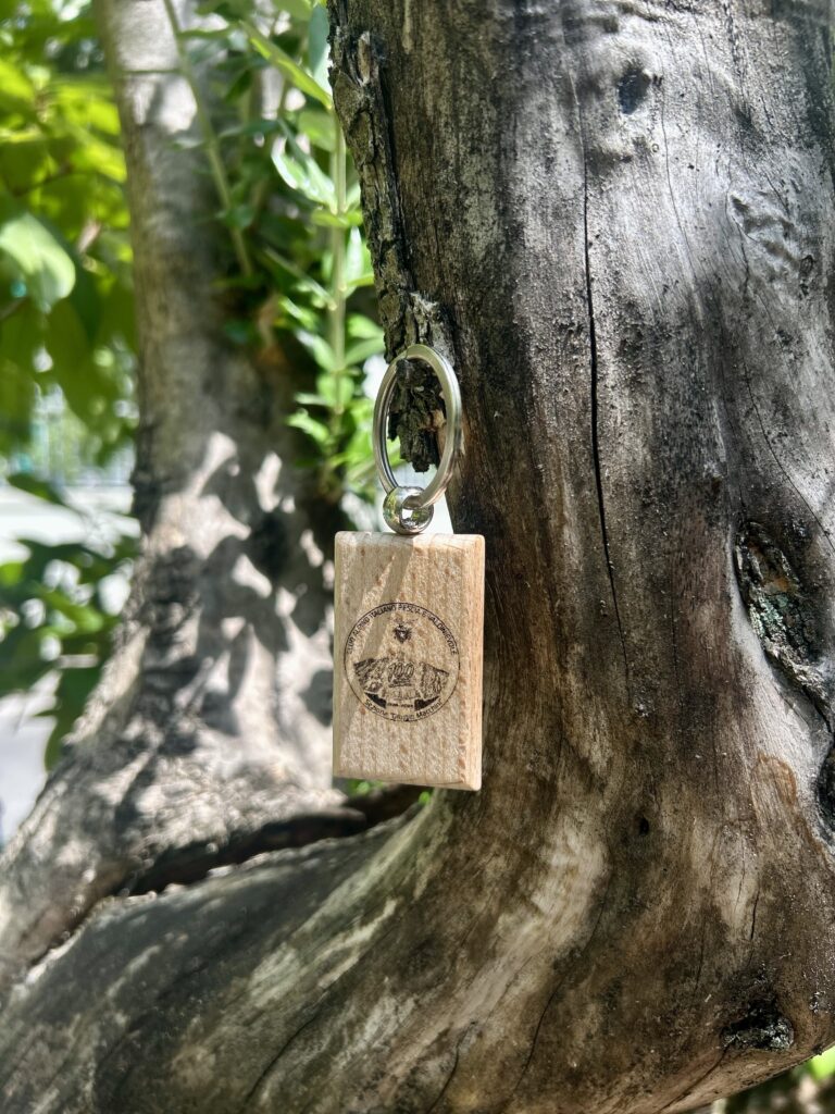 Portachiavi di Sentieri Digitali con logo personalizzato e qrcode