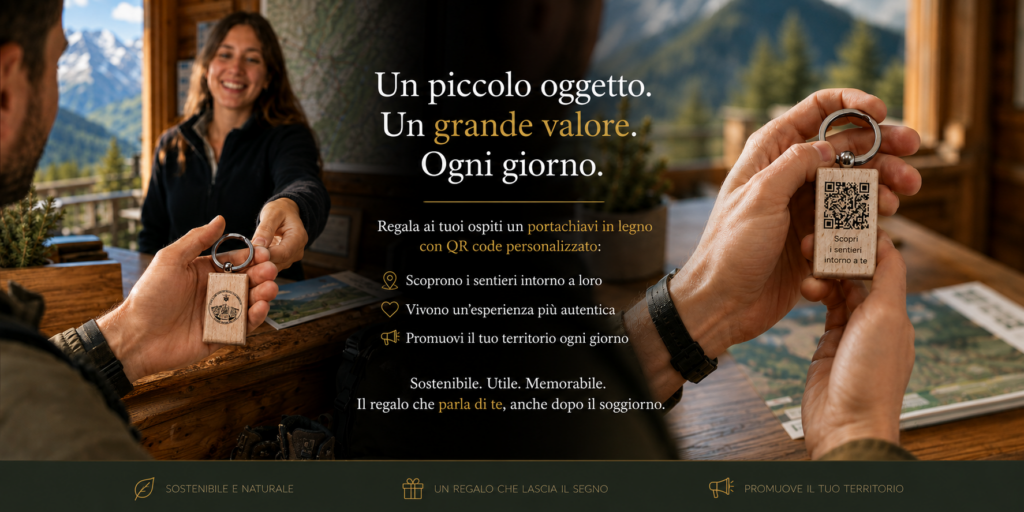 Spot portachiavi Sentieri Digitali